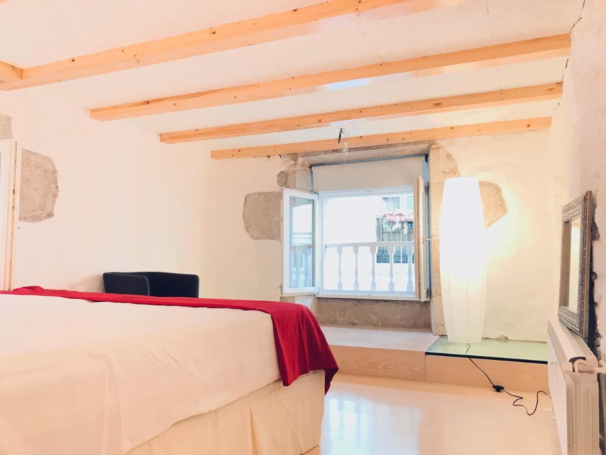 Enjoy The Old Town In A Full Renovated Duplex Apartment A Coruna Bagian luar foto